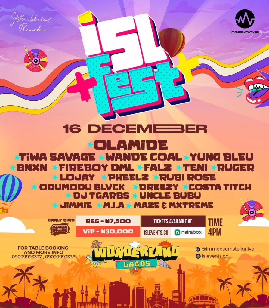 ISL FEST Lagos December 2022