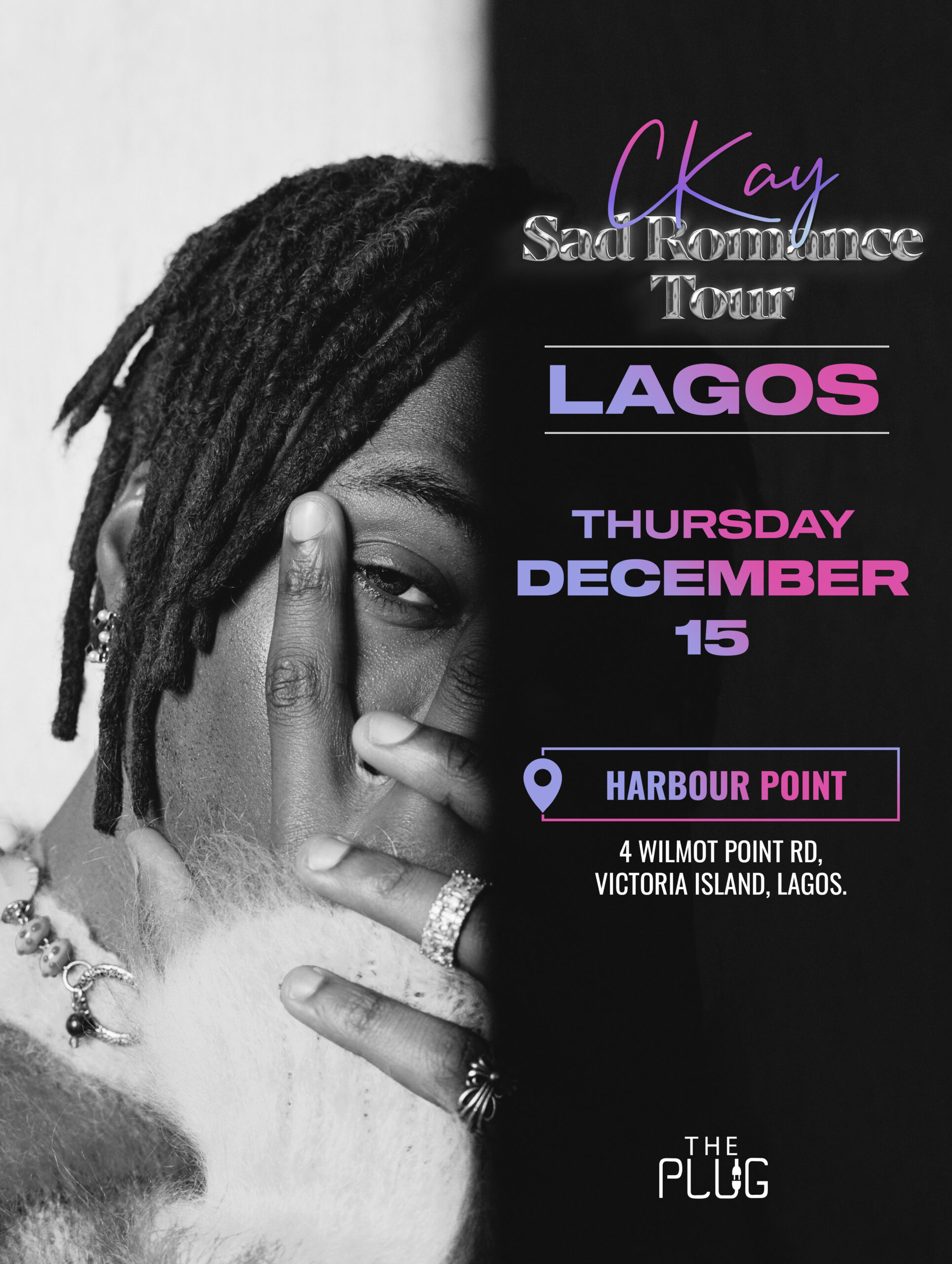 CKAY: Sad Romance Lagos Concert December 2022