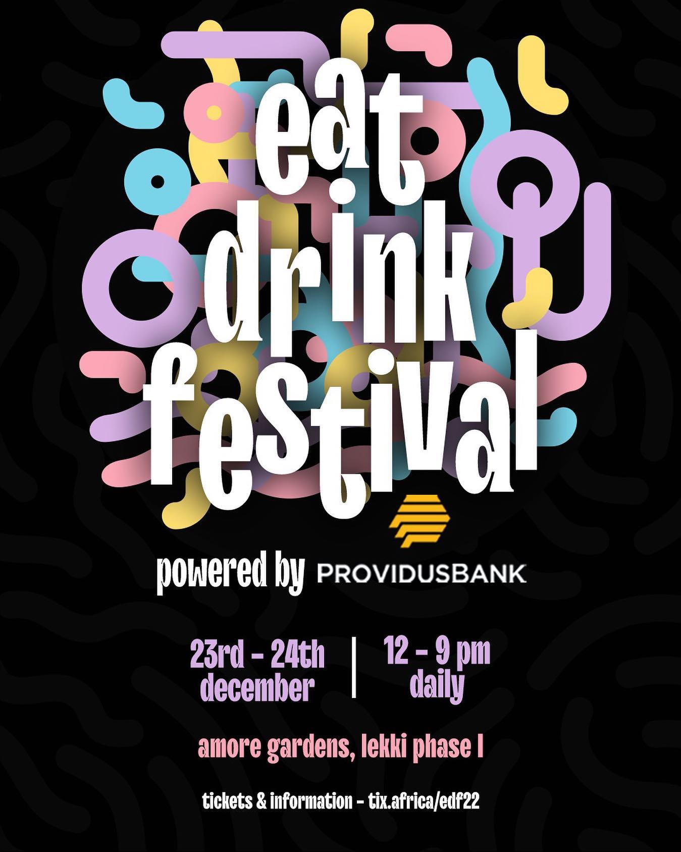 EatDrinkFestival Lagos December 2022 | Eat Drink Festival Lagos 8 December 2022 Lagos Events Guide December